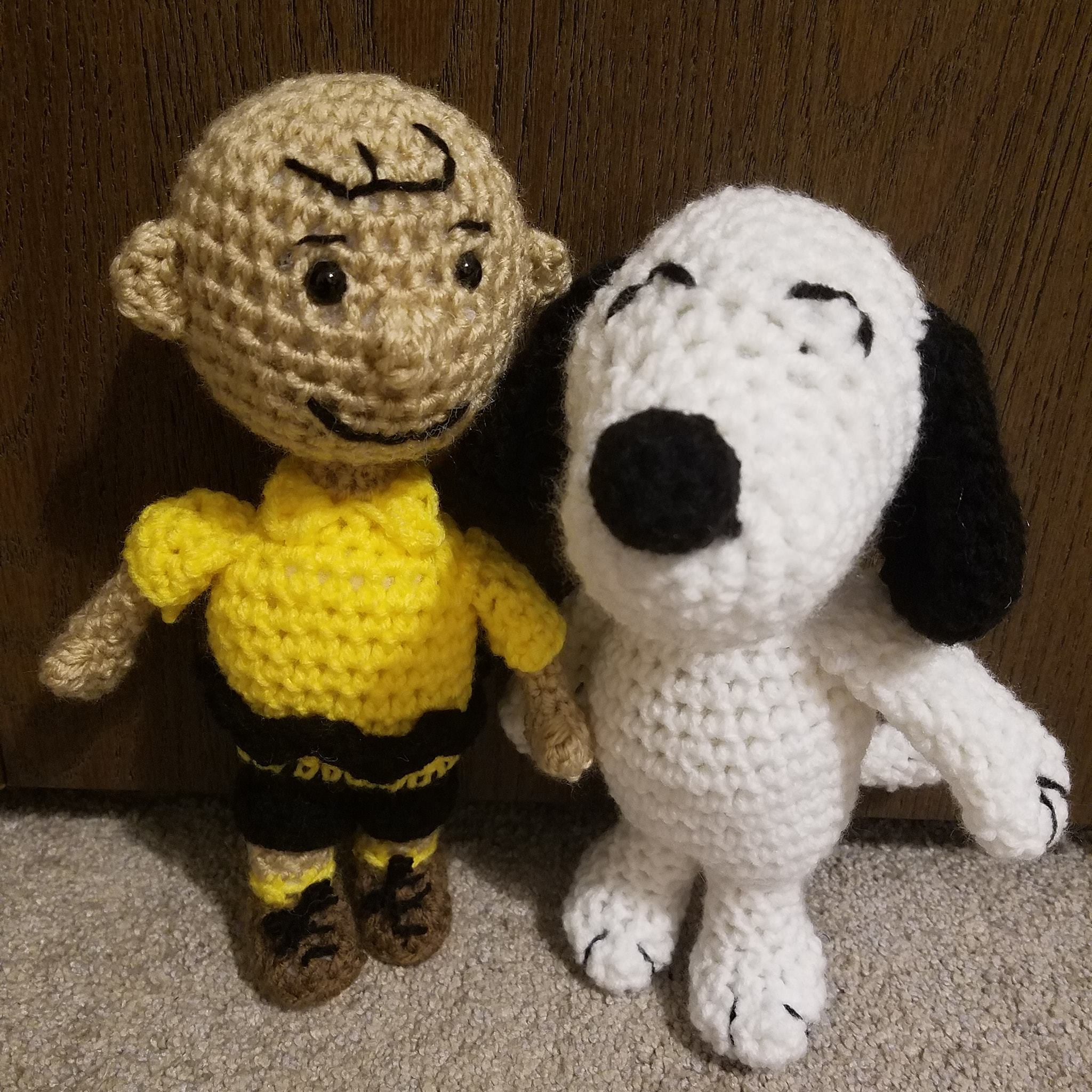 Good Grief! Find out how to make your very own tiny Charlie Brown and Snoopy!